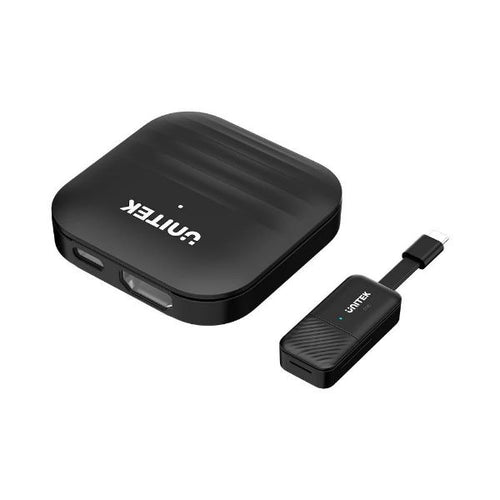 V1184A - UNITEK V1184A - USB-C Wireless HDMI Extender Kit. Res up to 1920x1080@60Hz