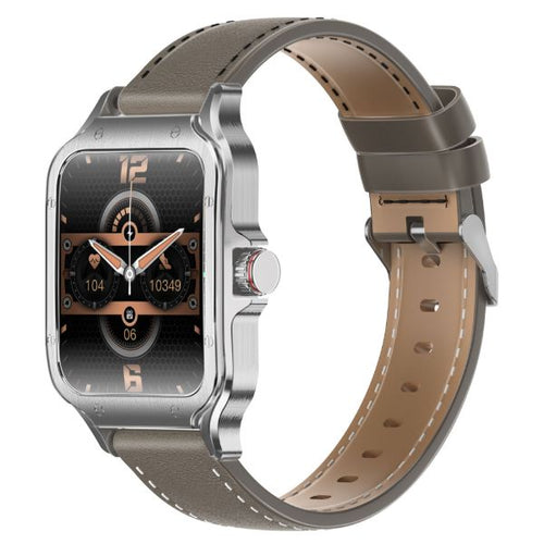 PROMATE XWATCH-RM-SLV - IP68 Smartwatch w/ 1.78'' Curved Display & BT Calling Fitness Tracker Pedometer