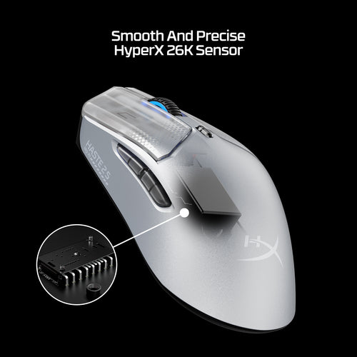 HP 9B001AA - HYPERX PULSEFIRE HASTE 2 S NAVY WIRELESS GAMING MOUSE