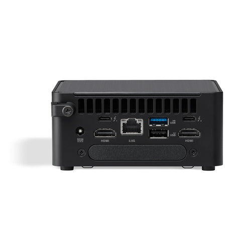 90AR0072-M00250 - ASUS NUC 14 PRO TALL BAREBONES KIT INTEL CORE ULTRA 7 165H 28W 2 X SODIMM DDR5 5600 SLOT 1 X M.2 SLOT WIFI 6E BLUETOOTH VPRO 3YR WTY