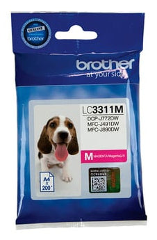 Brother LC3313M - LC3313M INK CARTRIDGE MAGENTA