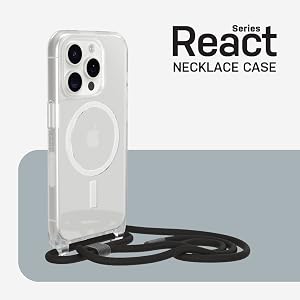 77-93586 - OtterBox REACT Necklace - iPhone 15 Pro Max - Clear