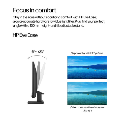 HP Series 3 Pro 324ph 23.8 inch FHD Monitor