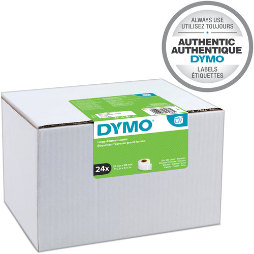 S0722400 - Dymo Address Label 36mm x 89mm