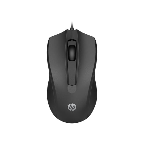 HP 105 Black Wired Mouse -  WHILE STOCK LASTS