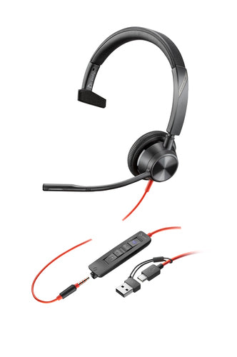HP 8X218AA - Poly BW 3315 -M USB-C HS +USB-C/A