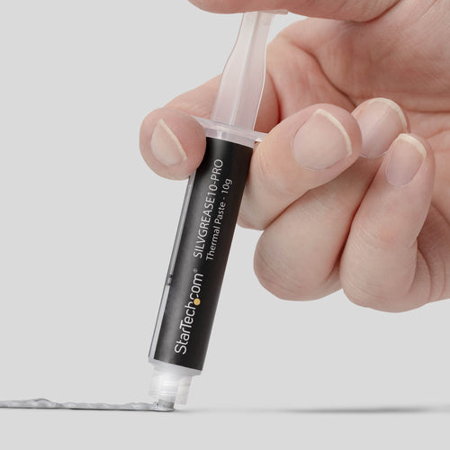 SILVGREASE10-PRO - STARTECH.COM HIGH-PERFORMANCE SILICONE THERMAL PASTE, CPU COMPOUND/GREASE, 2 YR