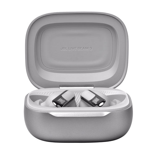 JBLLIVEBEAM3SIL - JBL LIVE BEAM TWS ANC HEADPHONES SILVER