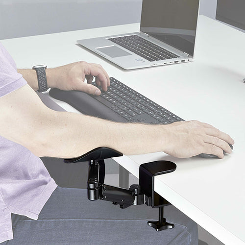 STARTECH.COM ADJUSTABLE ARM REST FOR DESK, CLAMP-ON INSTALL/NO DRILLING, 2 YR