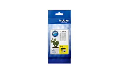 Brother LC436Y - LC436Y 1.5K YIELD INK TANK