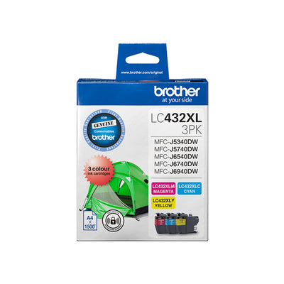 Brother LC432XL3PKS - LC432XL3PKS INK CARTRIDGE