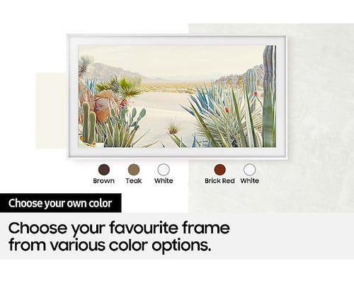 VG-SCFA75WTBRU - SAMSUNG 75" CUSTOMISABLE FRAME BEZEL KIT FOR QBC AND QMC SIGNAGE DISPLAY - WHITE