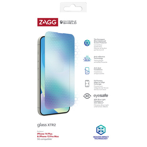 200110317 - InvisibleShield Glass XTR2 - iPhone 14 Plus/13 ProMax-CFS FG