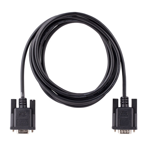 StarTech.com 9FMNM-3M-RS232-CABLE - RS232 Serial Null Modem Cable Crossover