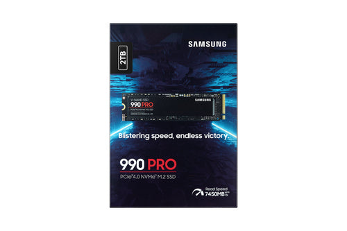 MZ-V9P2T0BW - Samsung 990 Pro M.2 PCIe 4.0 NVME SSD 2TB