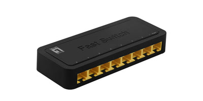 LevelOne FEU-0812 - 8-Port Fast Ethernet Switch Unmanaged Desktop