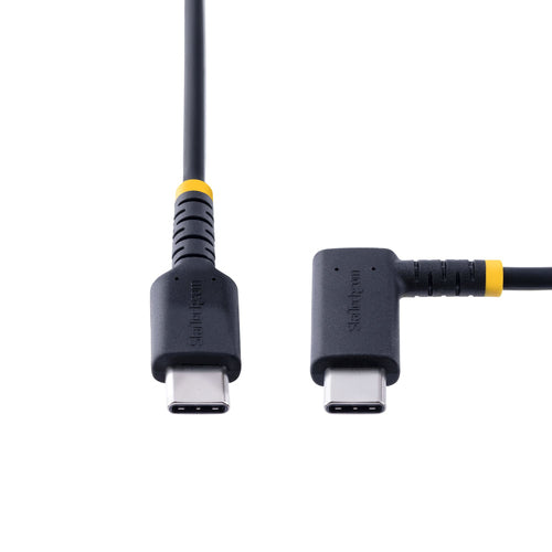 StarTech.com R2CCR-15C-USB-CABLE - 6in USB C Charging Cable Angled 60W PD