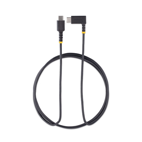 StarTech.com R2CCR-2M-USB-CABLE - 6ft USB C Charging Cable Angled 60W PD
