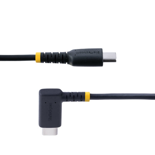 StarTech.com R2CCR-15C-USB-CABLE - 6in USB C Charging Cable Angled 60W PD