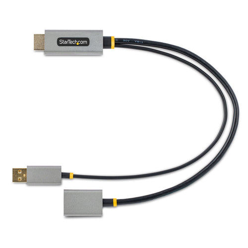 STARTECH.COM 1FT HDMI TO DISPLAYPORT ADAPTER, 4K 60HZ HDR HDMI DP CONVERTER 3 YR