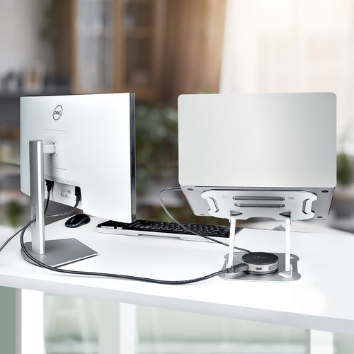 STARTECH.COM ADJUSTABLE LAPTOP STAND FOR DESK, FOLDABLE LAPTOP HOLDER/RISER 5 YR