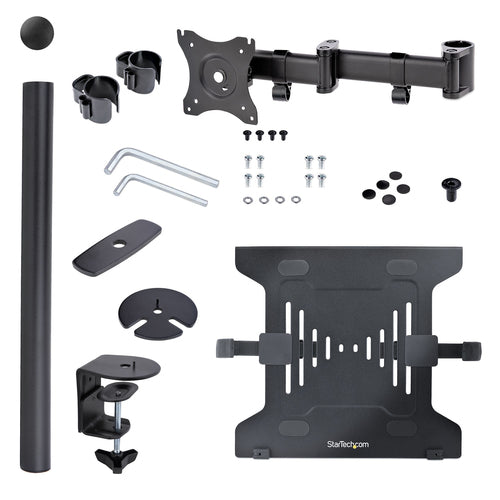 STARTECH.COM LAPTOP DESK MOUNT, VESA MONITOR AND LAPTOP ARM MOUNT 5 YR