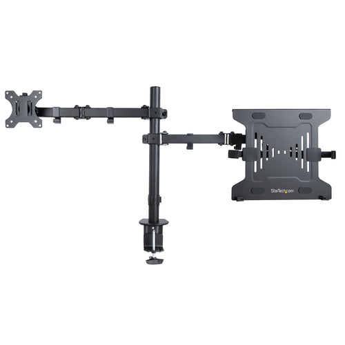 StarTech.com A2-LAPTOP-DESK-MOUNT - Monitor Arm with Laptop Tray Adjustable
