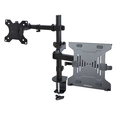 StarTech.com A2-LAPTOP-DESK-MOUNT - Monitor Arm with Laptop Tray Adjustable