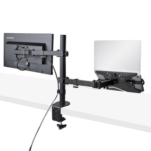 StarTech.com A2-LAPTOP-DESK-MOUNT - Monitor Arm with Laptop Tray Adjustable