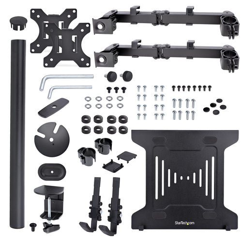 StarTech.com A2-LAPTOP-DESK-MOUNT - Monitor Arm with Laptop Tray Adjustable