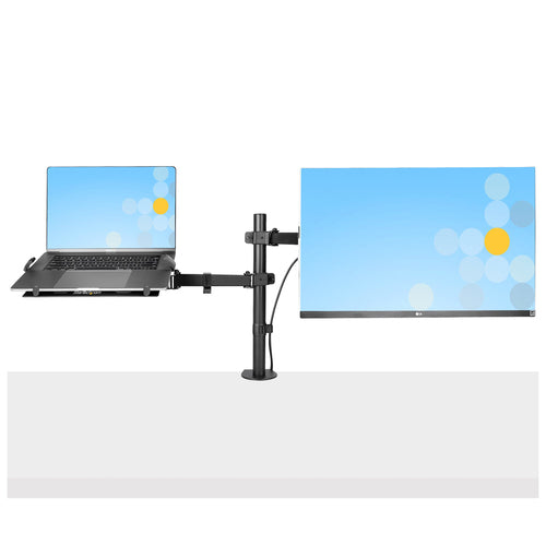 StarTech.com A2-LAPTOP-DESK-MOUNT - Monitor Arm with Laptop Tray Adjustable