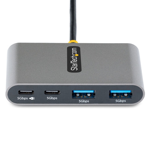 STARTECH.COM 4-PORT USB-C HUB WITH 100W PD, 2X USB-A + 2X USB-C, 5GBPS, 2 YR