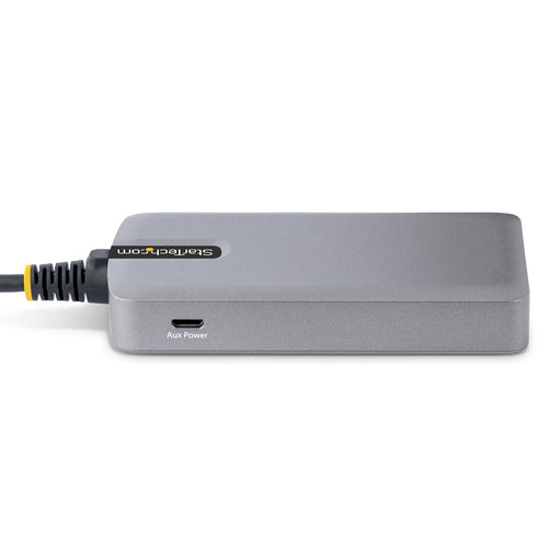 STARTECH.COM 3-PORT USB HUB W/ GIGABIT ETHERNET ADAPTER, PORTABLE, 3X USB-A 2 YR