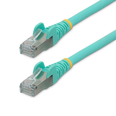 StarTech.com NLAQ-7M-CAT6A-PATCH - 7m LSZH CAT6a Ethernet Cable - Aqua