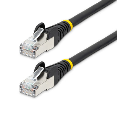StarTech.com NLBK-150-CAT6A-PATCH - 1.5m LSZH CAT6a Ethernet Cable - Black