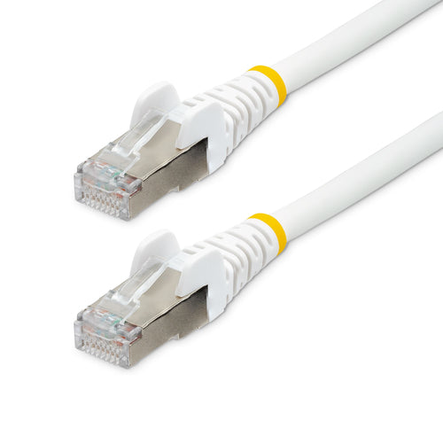 StarTech.com NLWH-1M-CAT6A-PATCH - 1m LSZH CAT6a Ethernet Cable - White