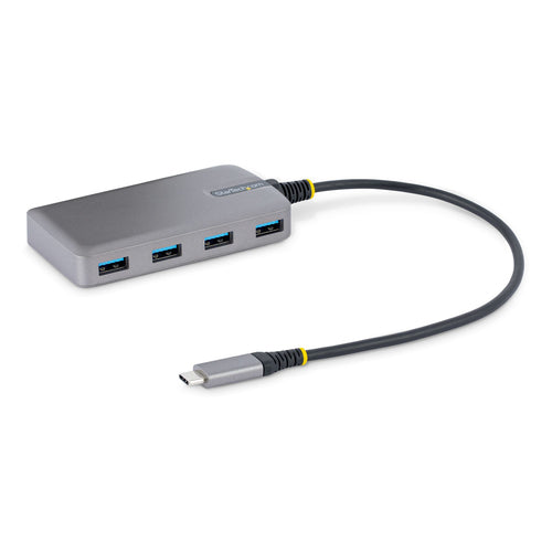 STARTECH.COM 4-PORT USB-C HUB, 5GBPS, BUS POWERED, PORTABLE USB TYPE-C HUB 2 YR