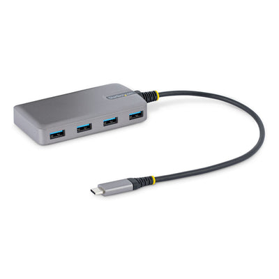 STARTECH.COM 4-PORT USB-C HUB, 5GBPS, BUS POWERED, PORTABLE USB TYPE-C HUB 2 YR