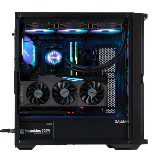 Z10 DUO - Zalman Z10 Duo ATX Mid Tower Case 4x120mm ARGB Black