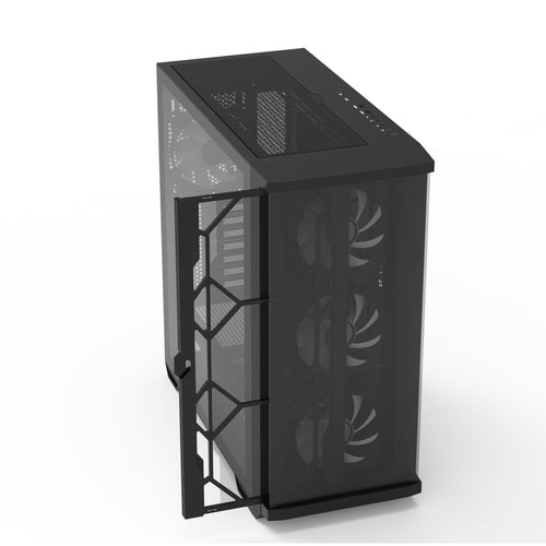 Z10 DUO - Zalman Z10 Duo ATX Mid Tower Case 4x120mm ARGB Black
