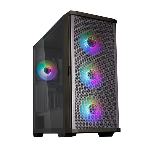 Z10 DUO - Zalman Z10 Duo ATX Mid Tower Case 4x120mm ARGB Black