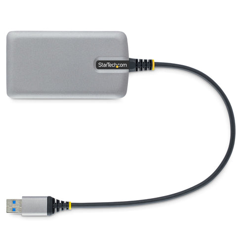 STARTECH.COM 3-PORT USB HUB W/ GIGABIT ETHERNET ADAPTER, PORTABLE, 3X USB-A 2 YR