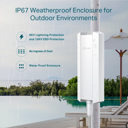 EAP650-Outdoor - TP-Link EAP650-Outdoor AX3000 Wireless Dual Band Gigabit AP