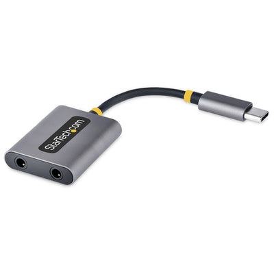 StarTech.com USBC-AUDIO-SPLITTER - USB-C Headphone Splitter/Dongle with Mic
