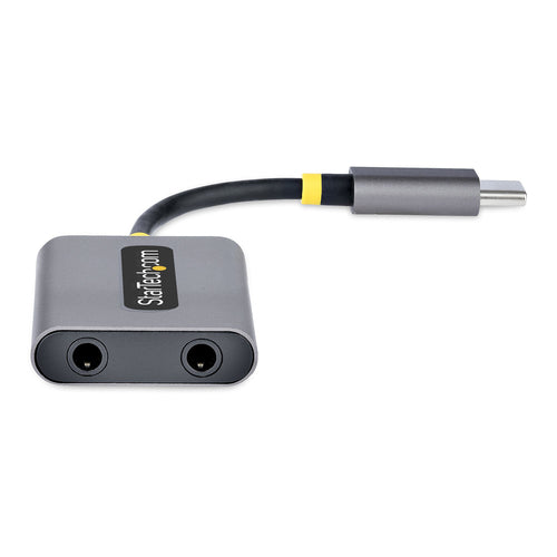 StarTech.com USBC-AUDIO-SPLITTER - USB-C Headphone Splitter/Dongle with Mic