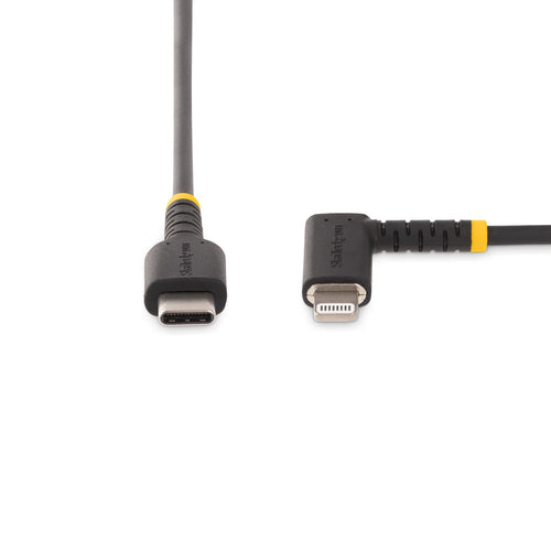 StarTech.com RUSB2CLTMM1MR - 3ft/1m USB-C to Lightning Cable Angled