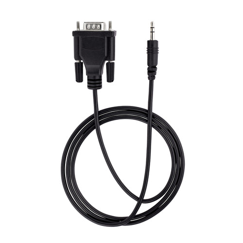 STARTECH.COM 3FT DB9 TO 3.5MM SERIAL CABLE, RS232 DB9 MALE TO AUDIO JACK LTW