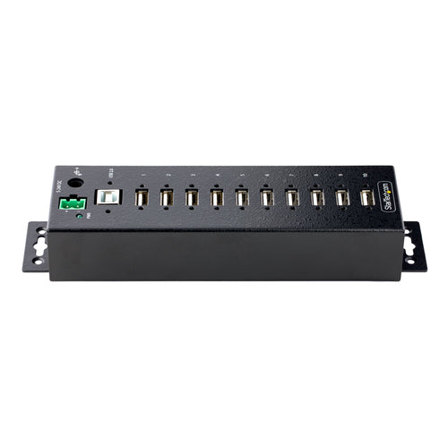 USB210AIND-USB-A-HUB - STARTECH.COM 10-PORT INDUSTRIAL USB 2.0 HUB, MOUNTABLE USB EXPANSION HUB 2 YR