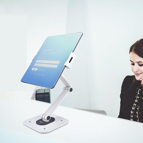 STARTECH.COM ADJUSTABLE TABLET STAND FOR DESK, UNIVERSAL TABLET HOLDER 5 YR