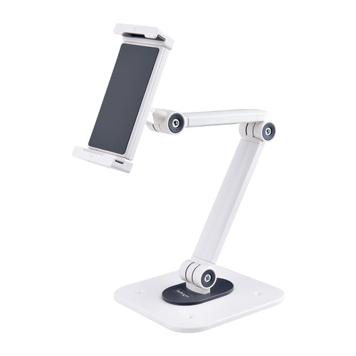 STARTECH.COM ADJUSTABLE TABLET STAND FOR DESK, UNIVERSAL TABLET HOLDER 5 YR